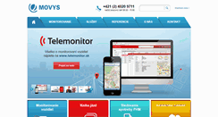 Desktop Screenshot of movys.sk